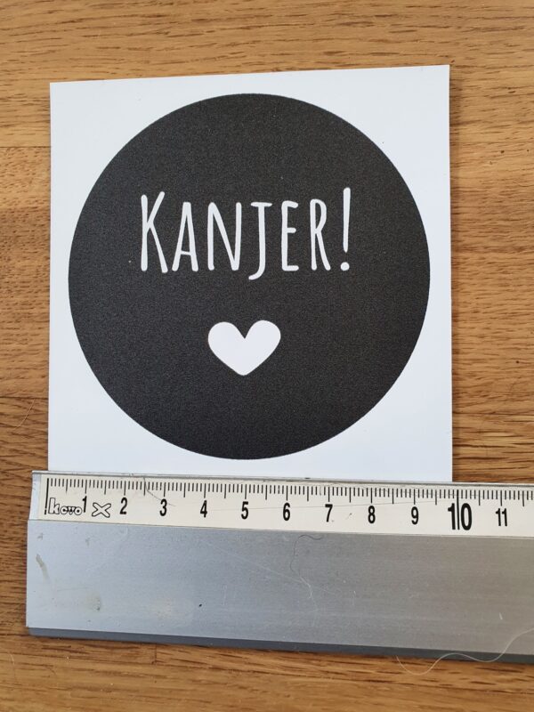Pluimpjes magneet: Kanjer! - Afbeelding 2