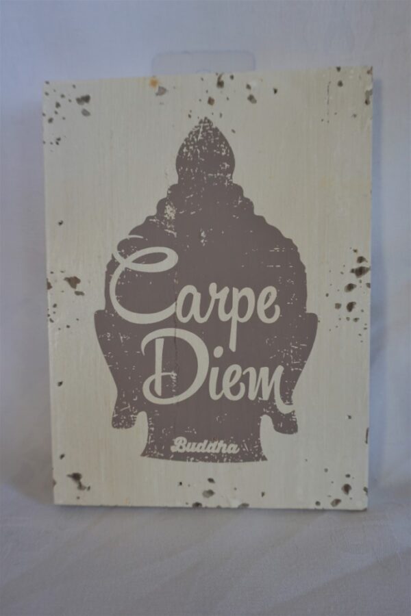 Carpe Diem tekstbord