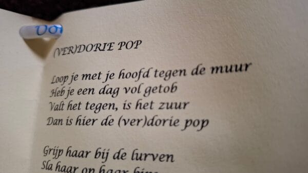 Doriepop bruin teddy - Afbeelding 2