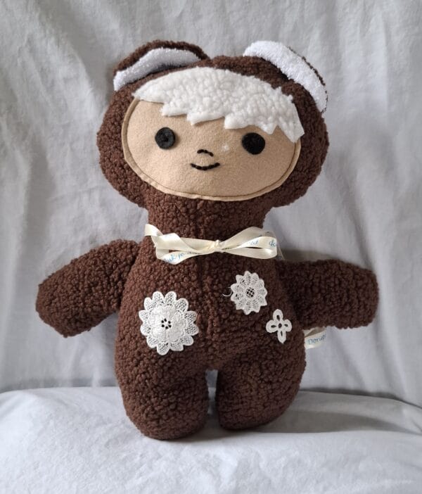 Doriepop bruin teddy - Afbeelding 5