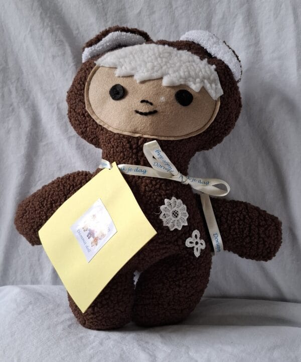 Doriepop bruin teddy - Afbeelding 6