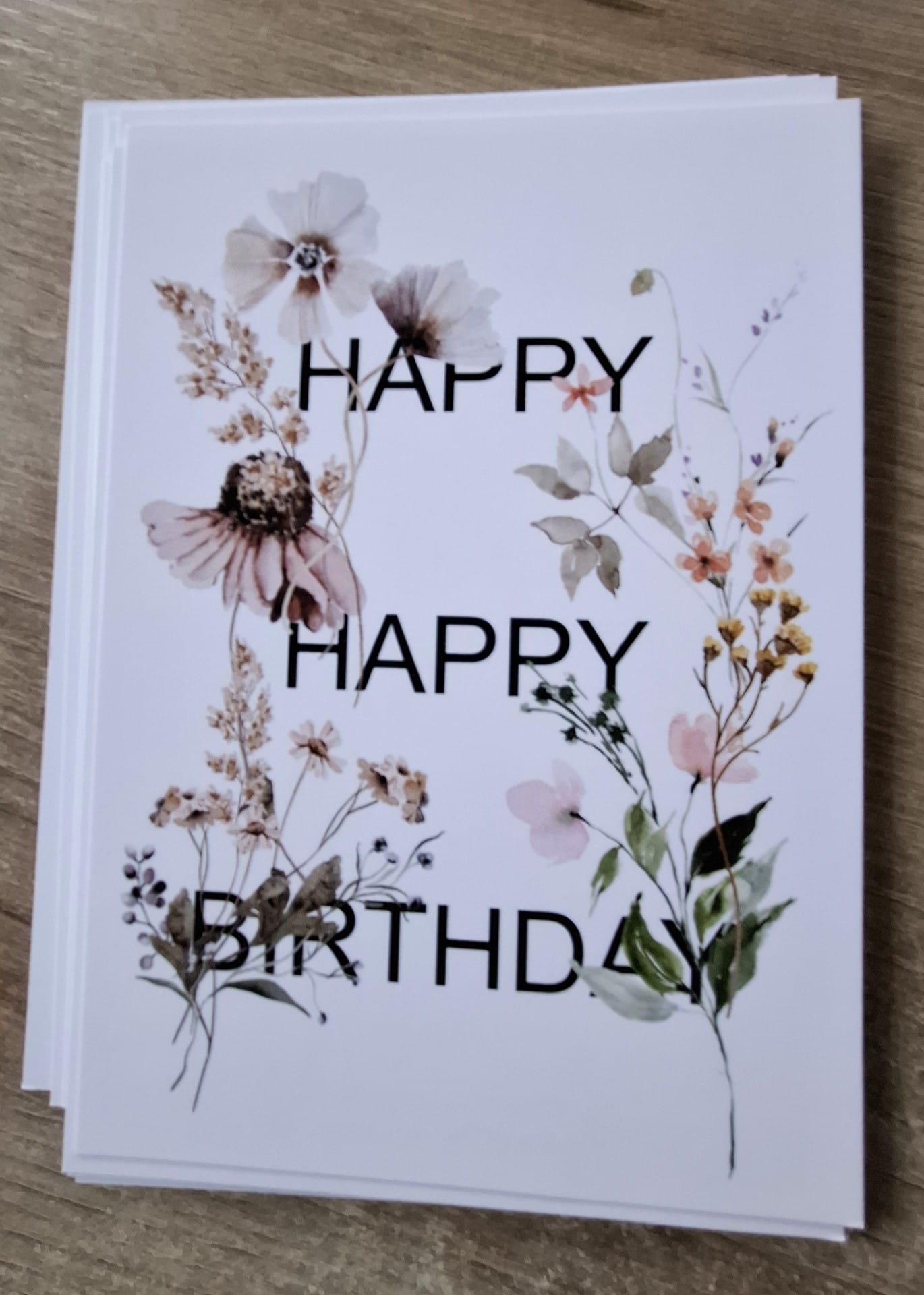 Duurzame kaart - Happy Happy Birthday