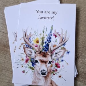 Duurzame kaart - You are my favorite!