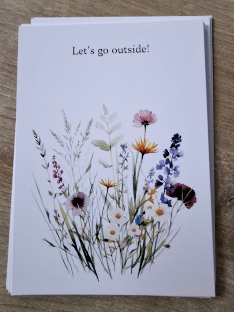 Duurzame kaart - Let's go outside!